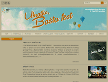 Tablet Screenshot of bastafest.com